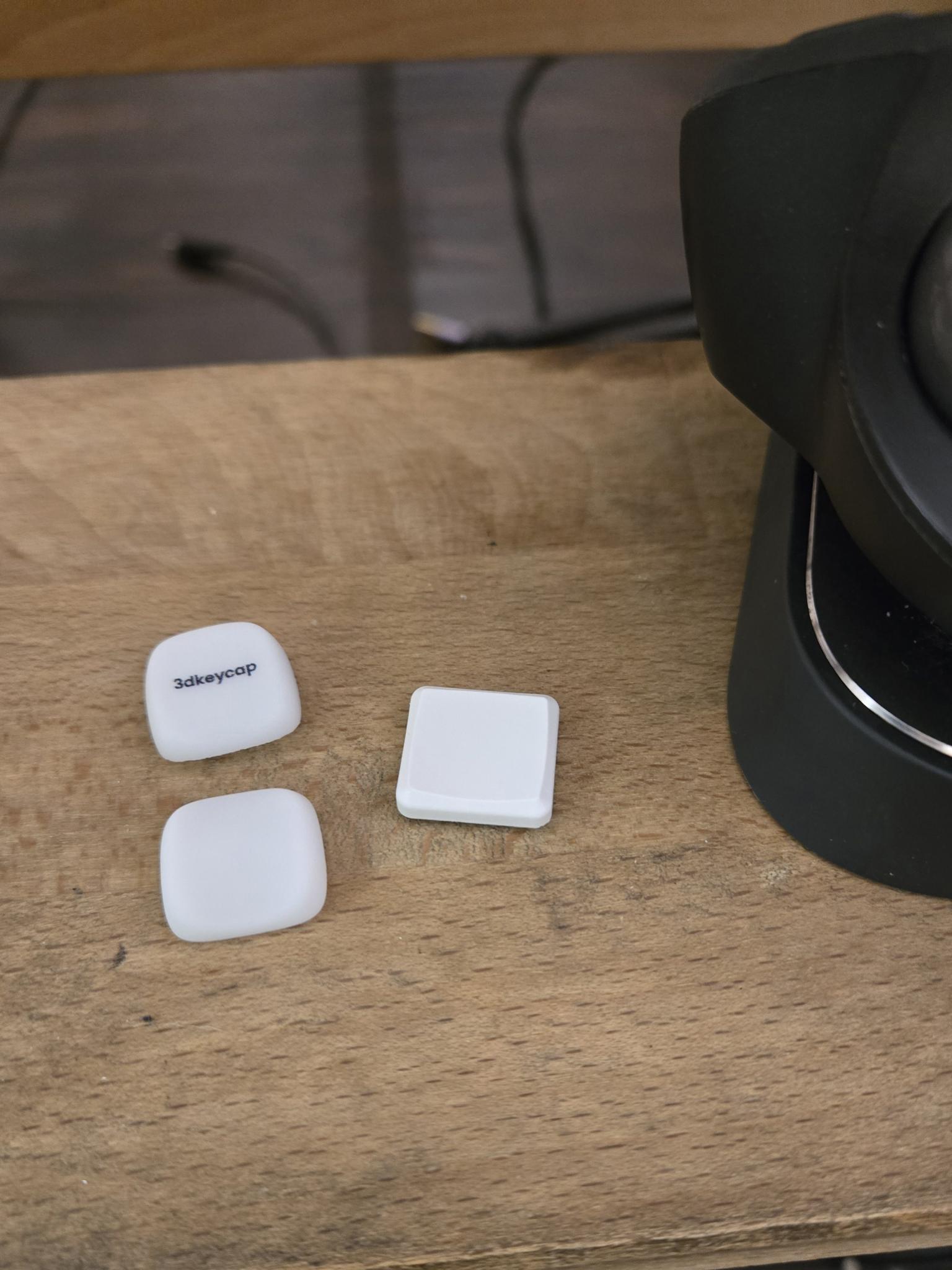 3D keycap comparison